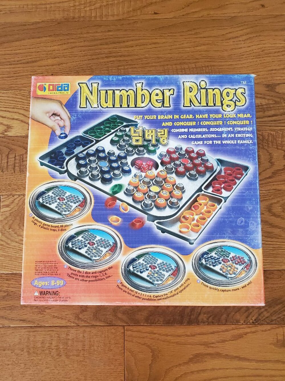Orda Number Rings Game